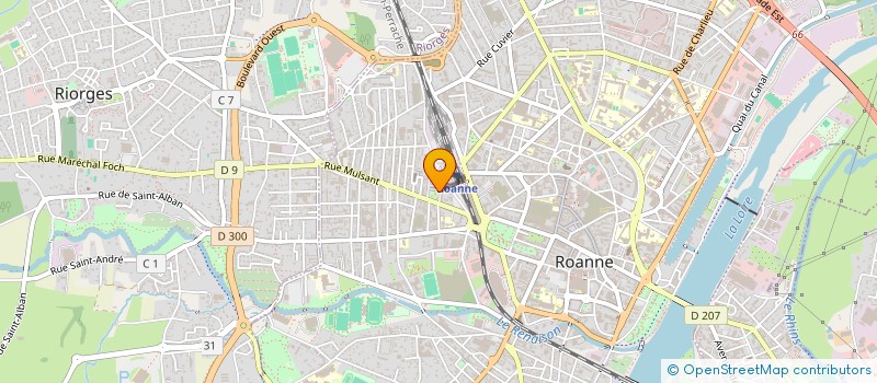 localisation de l'entreprise MONSIEUR FRANTZ HEIM  ROANNE