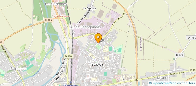 localisation de l'entreprise MONSIEUR FRANTZ JUSTIN à CHATEAUDUN