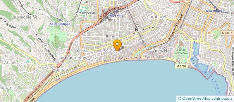 localisation de l'entreprise MONSIEUR FRANTZ KOENIG  NICE