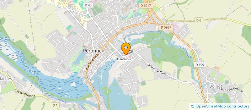 localisation de l'entreprise MONSIEUR FRANTZ LEMOINE  DOINGT