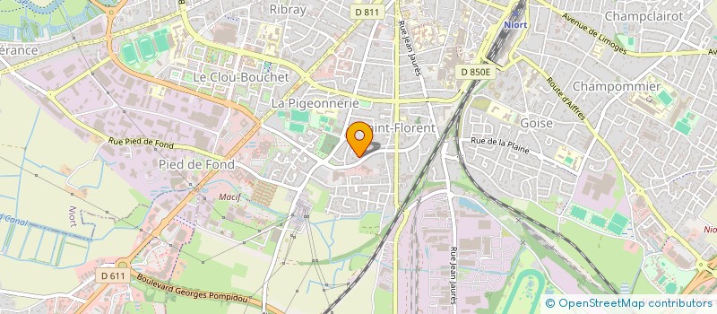 localisation de l'entreprise MONSIEUR FRANTZ MARTIGNONI à NIORT