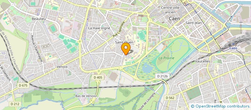 localisation de l'entreprise MONSIEUR FRANTZ MEERT à CAEN
