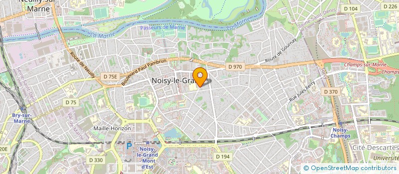 localisation de l'entreprise MONSIEUR FRANTZ NOVAK à NOISY-LE-GRAND