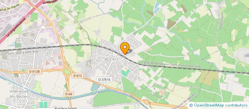 localisation de l'entreprise MONSIEUR FRANTZ PALAYS  CERS