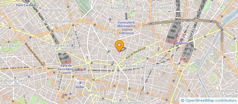 localisation de l'entreprise MONSIEUR FRANTZ POTISEK à PARIS