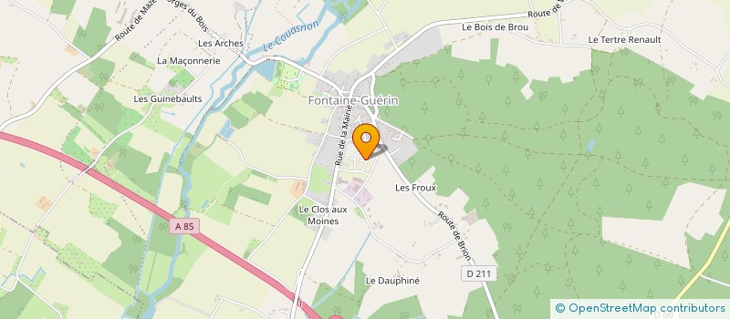 localisation de l'entreprise MONSIEUR FRANTZ REILLER à BRISSAC LOIRE AUBANCE