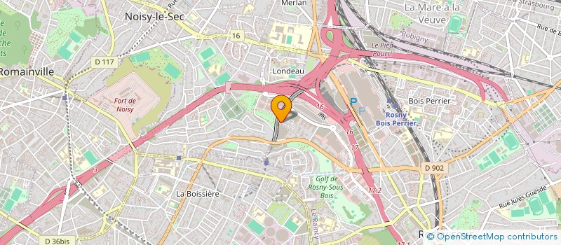localisation de l'entreprise MONSIEUR FRANTZ RENE ALI COSTALLAT à ROSNY-SOUS-BOIS