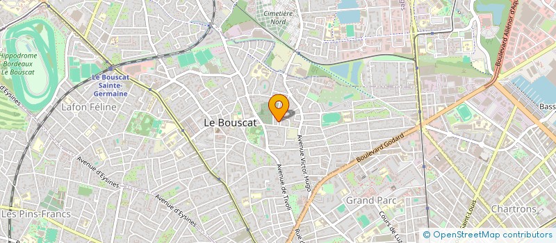 localisation de l'entreprise MONSIEUR FRANTZ THIELEN  LE BOUSCAT