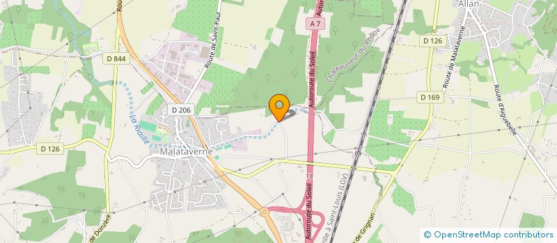 localisation de l'entreprise MONSIEUR FRANTZ WENDLING  MALATAVERNE