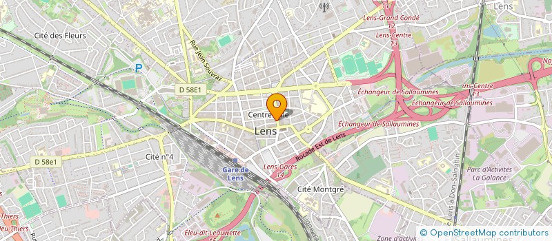 localisation de l'entreprise MONSIEUR FRANTZ WINTERSTEIN  LENS