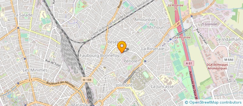 localisation de l'entreprise MONSIEUR FRANZ BUDON-BAPT à TOULOUSE