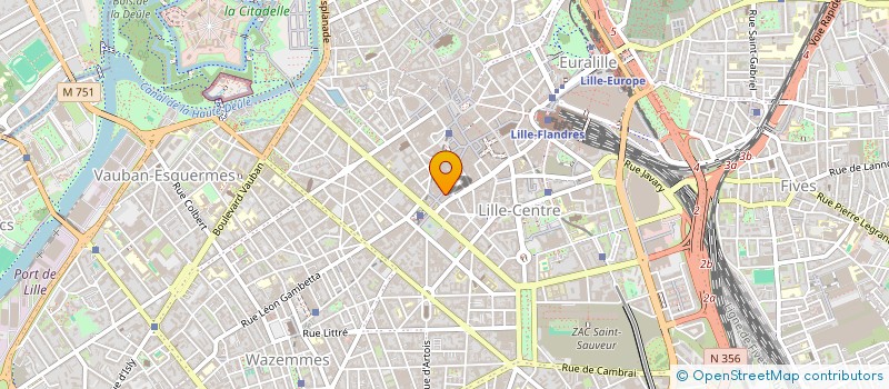localisation de l'entreprise MONSIEUR FRANZ CALAIS à LILLE