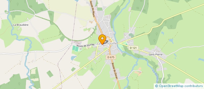 localisation de l'entreprise MONSIEUR FRANZ CAYLA  LA TRIMOUILLE