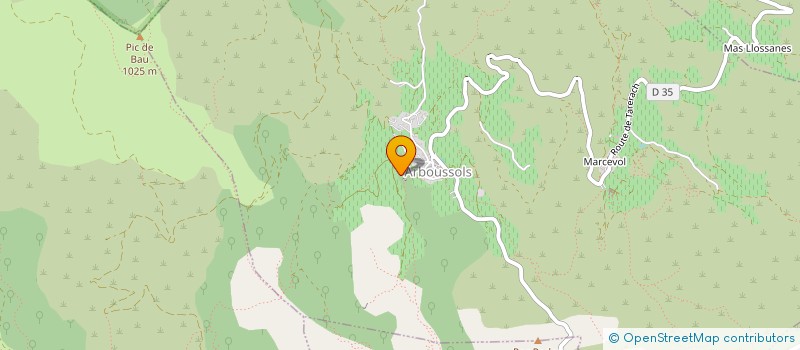 localisation de l'entreprise MONSIEUR FRANZ PAWLIK  ARBOUSSOLS