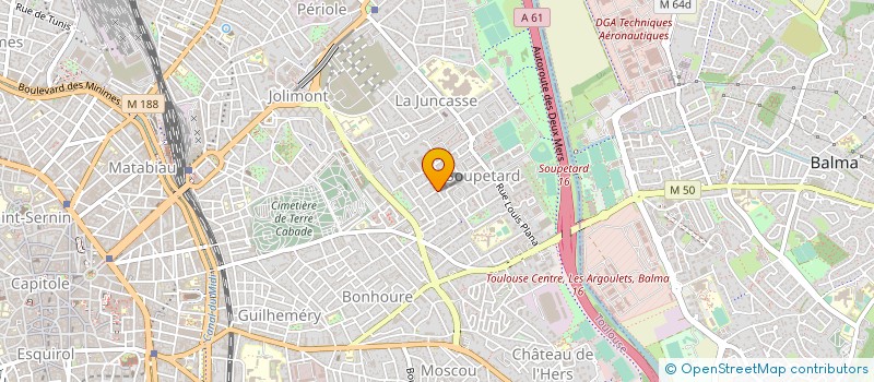localisation de l'entreprise MONSIEUR FRANZ ROLLE à TOULOUSE