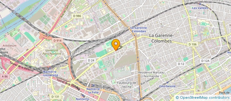 localisation de l'entreprise MONSIEUR FRANZ ROTTMANN PEREZ à LA GARENNE-COLOMBES