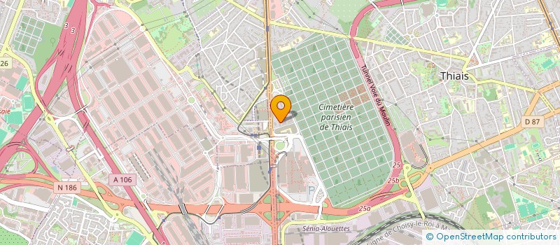 localisation de l'entreprise MONSIEUR FRANZY RUFFINE  THIAIS