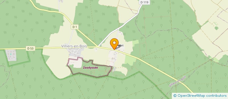 localisation de l'entreprise MONSIEUR FRDERIC JOURDIN  VILLIERS-EN-BOIS