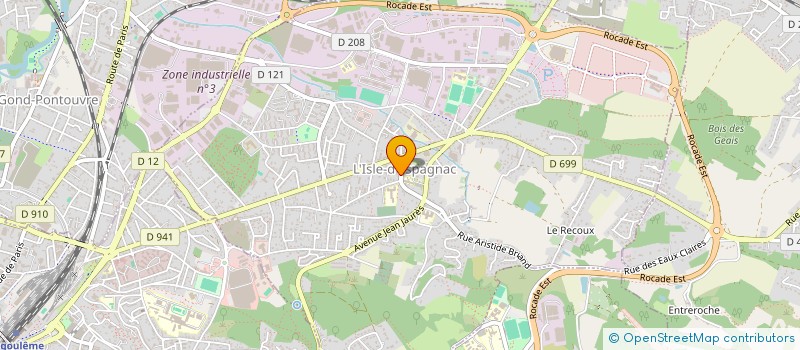 localisation de l'entreprise MONSIEUR FRDRIC KREBS à L'ISLE-D'ESPAGNAC
