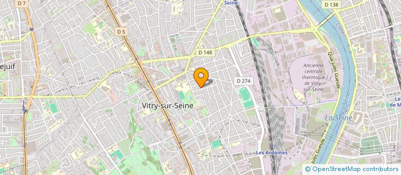 localisation de l'entreprise MONSIEUR FRED ALLAN TAPPA KENGNE  VITRY-SUR-SEINE