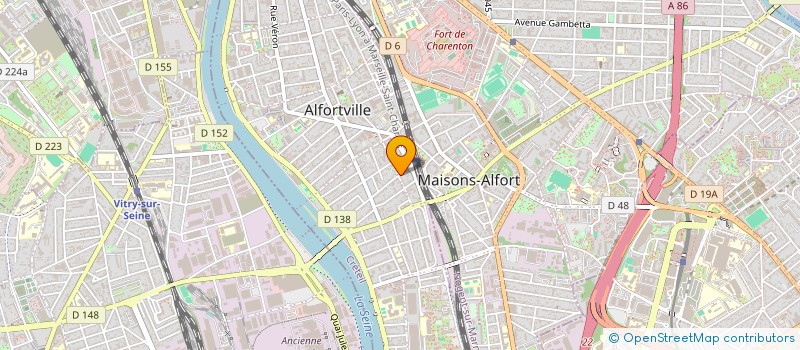 localisation de l'entreprise MONSIEUR FRED-ANDRE EUSEBE à ALFORTVILLE