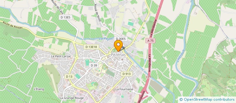 localisation de l'entreprise MONSIEUR FRED ANDRIEU à PEZENAS
