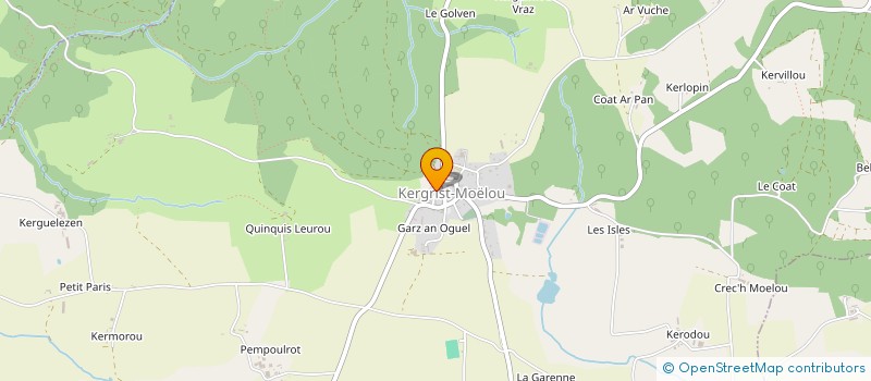 localisation de l'entreprise MONSIEUR FRED-ARMAND DIJOUX à KERGRIST-MOELOU