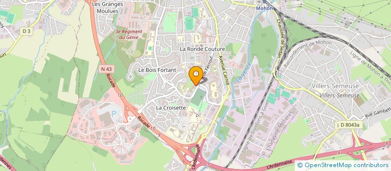 localisation de l'entreprise MONSIEUR FRED ATHYPOT  CHARLEVILLE-MEZIERES