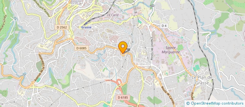 localisation de l'entreprise MONSIEUR FRED BATS à GRASSE