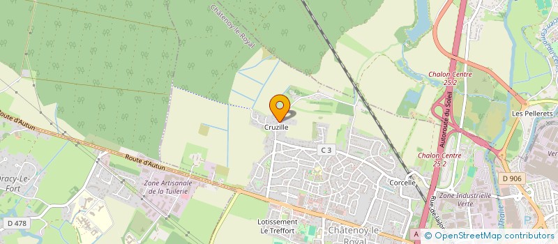 localisation de l'entreprise MONSIEUR FRED BONHOMME  CHATENOY-LE-ROYAL