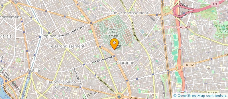 localisation de l'entreprise MONSIEUR FRED BOULIFARD  PARIS