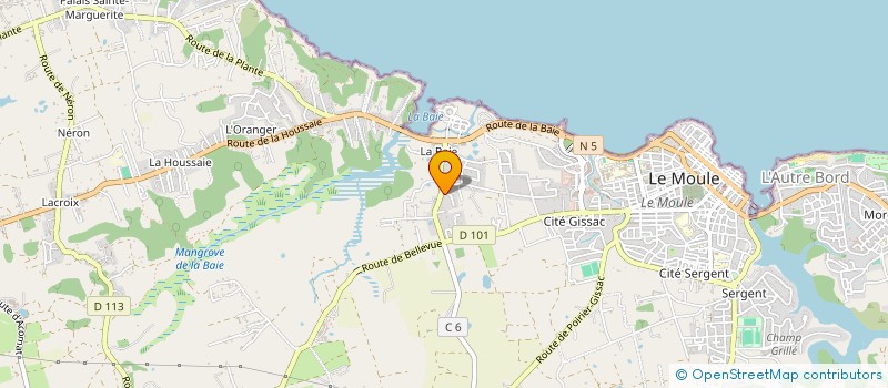 localisation de l'entreprise MONSIEUR FRED CHATEAUNEUF à LE MOULE