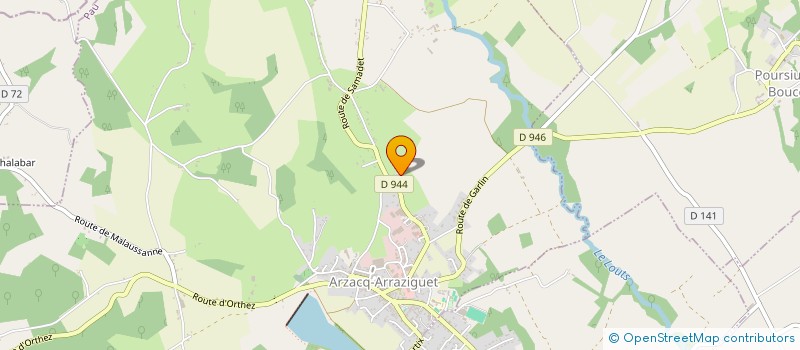 localisation de l'entreprise MONSIEUR FRED D'ESPLANELS à ARZACQ-ARRAZIGUET