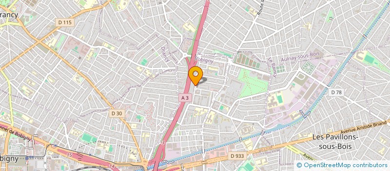 localisation de l'entreprise MONSIEUR FRED DAVID  BONDY