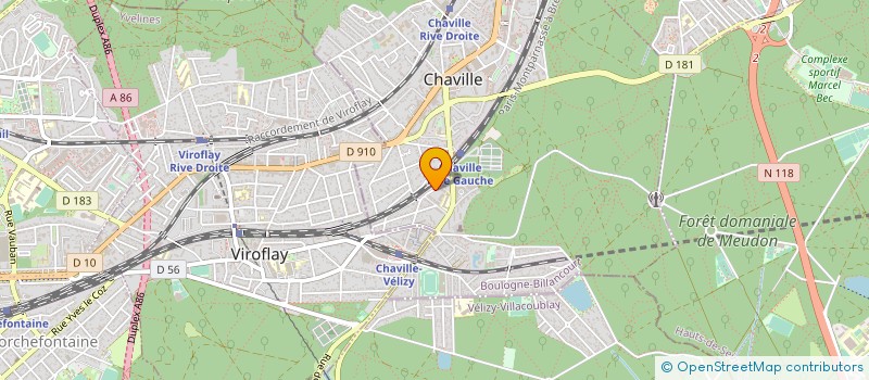 localisation de l'entreprise MONSIEUR FRED DEBOUA à CHAVILLE