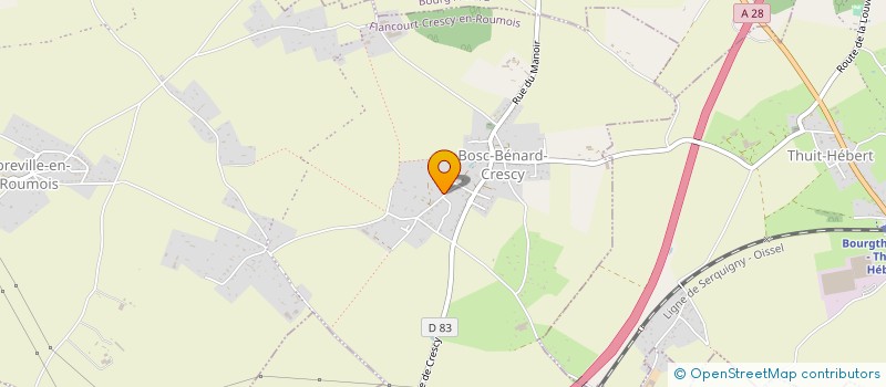 localisation de l'entreprise MONSIEUR FRED DENIS à FLANCOURT-CRESCY-EN-ROUMOIS