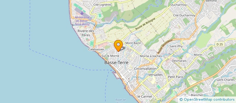 localisation de l'entreprise MONSIEUR FRED FAUNE à BASSE-TERRE