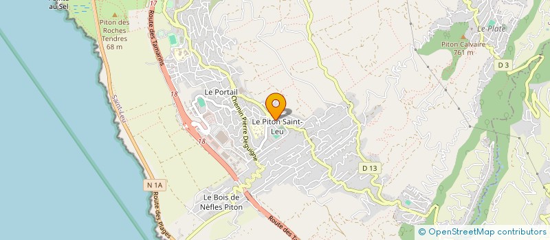 localisation de l'entreprise MONSIEUR FRED FLAVIGNY à SAINT-LEU