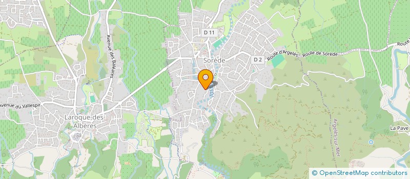 localisation de l'entreprise MONSIEUR FRED LE FAUCHEUR  SOREDE