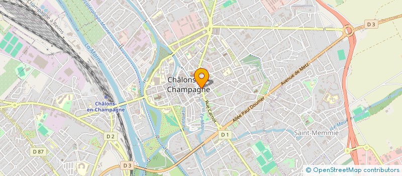 localisation de l'entreprise MONSIEUR FRED MOOMOU à CHALONS-EN-CHAMPAGNE