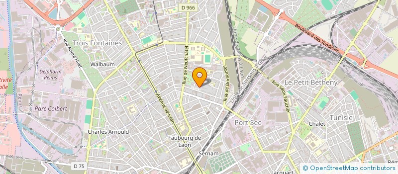 localisation de l'entreprise MONSIEUR FRED OUAMBA  REIMS