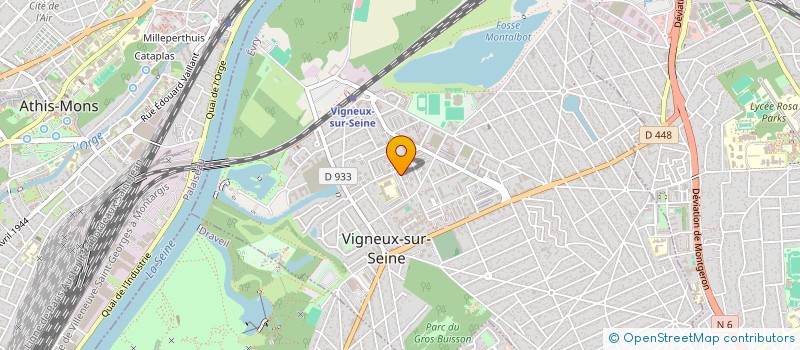 localisation de l'entreprise MONSIEUR FRED OUANNES à VIGNEUX-SUR-SEINE