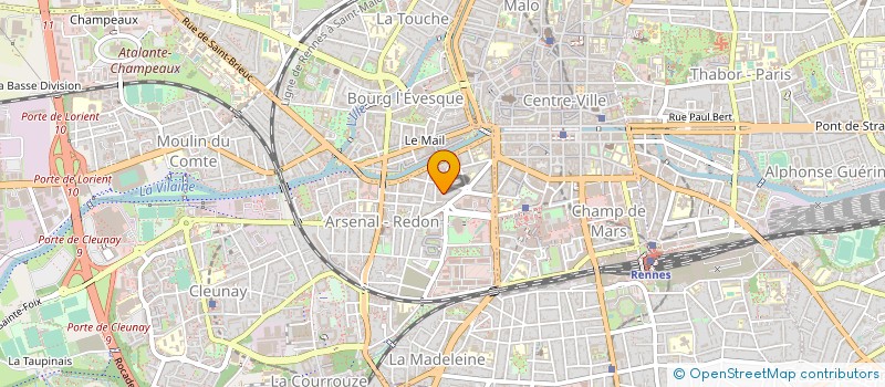 localisation de l'entreprise MONSIEUR FRED PETR à RENNES