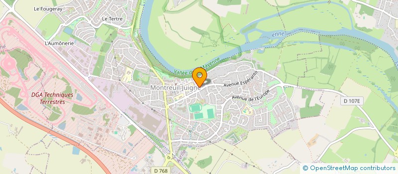 localisation de l'entreprise MONSIEUR FRED REMADERET BAFARA  MONTREUIL-JUIGNE