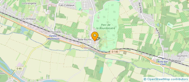 localisation de l'entreprise MONSIEUR FRED UYTTERSPROT  MONTLOUIS-SUR-LOIRE