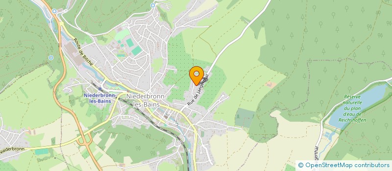 localisation de l'entreprise MONSIEUR FREDDI JULLIOT  NIEDERBRONN-LES-BAINS