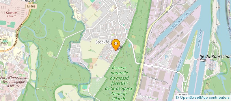 localisation de l'entreprise MONSIEUR FREDDI SCHOULTZ à STRASBOURG