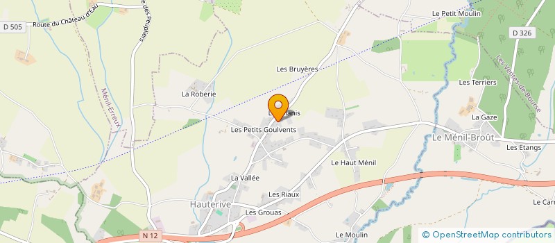 localisation de l'entreprise MONSIEUR FREDDIE LETOURNEL à HAUTERIVE