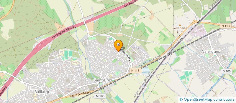 localisation de l'entreprise MONSIEUR FREDDY ADAM  SAINT-BRES