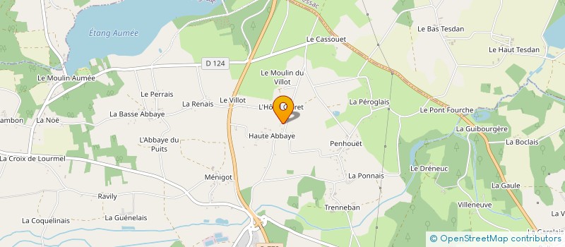 localisation de l'entreprise MONSIEUR FREDDY ALLAIN  FEGREAC